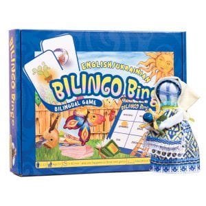 Bilingo Bingo English/Ukrainian Gift Edition