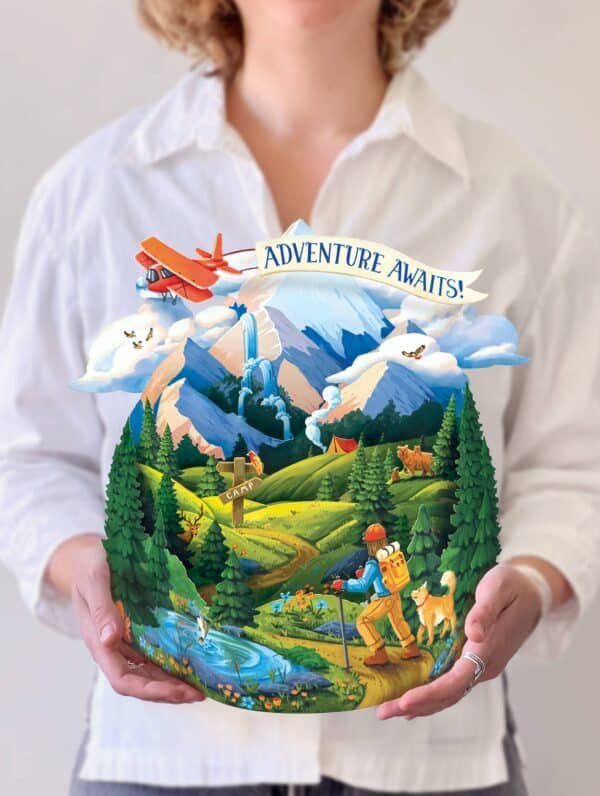 Adventure Awaits (Pop-up Greeting Card)